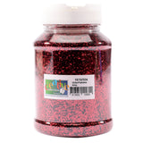 Vaessen creative • paillettes 1mm rouge - afbeelding 1