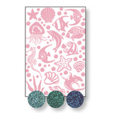 Vaessen creative • transfert + 3x paillettes mer-plage - afbeelding 2