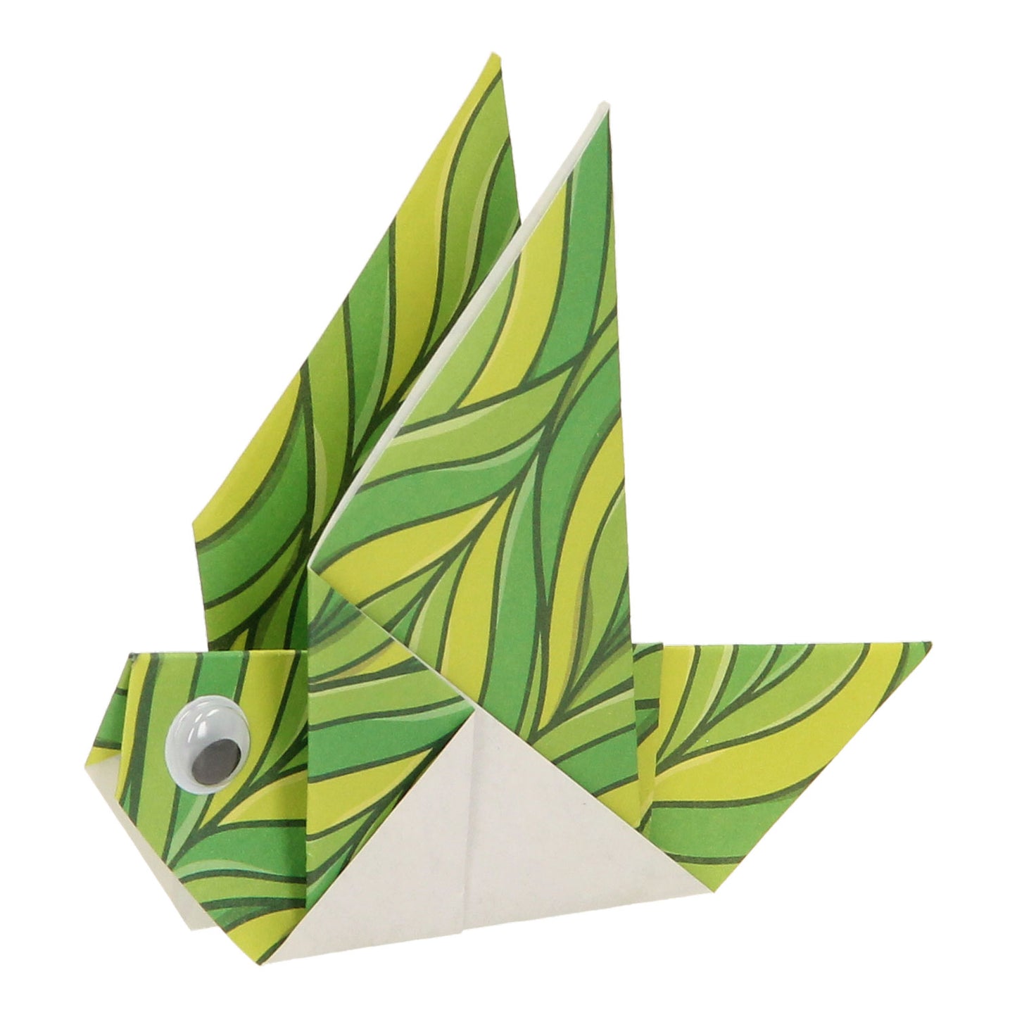 Groupe d'artisanat créatif Origami pliant des oiseaux
