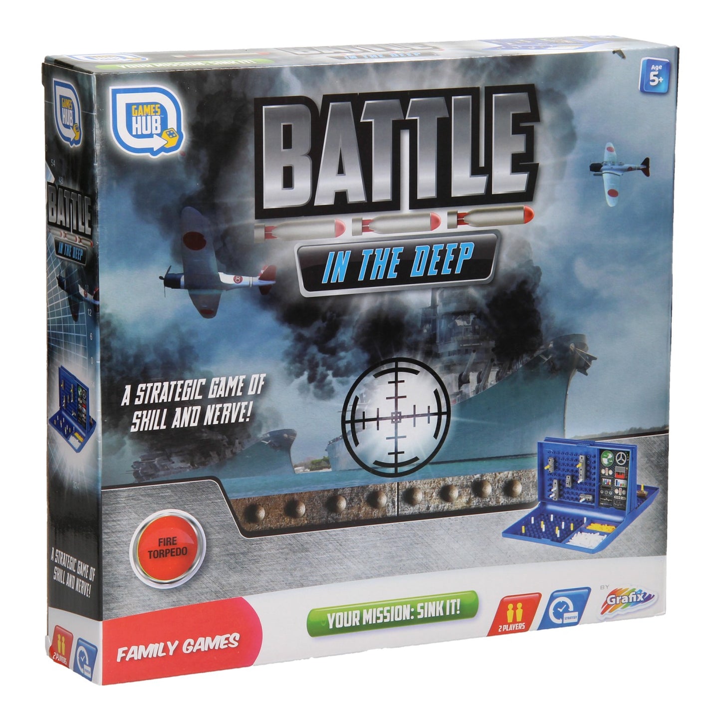 Bataille de jeu pour enfants dans les profondeurs