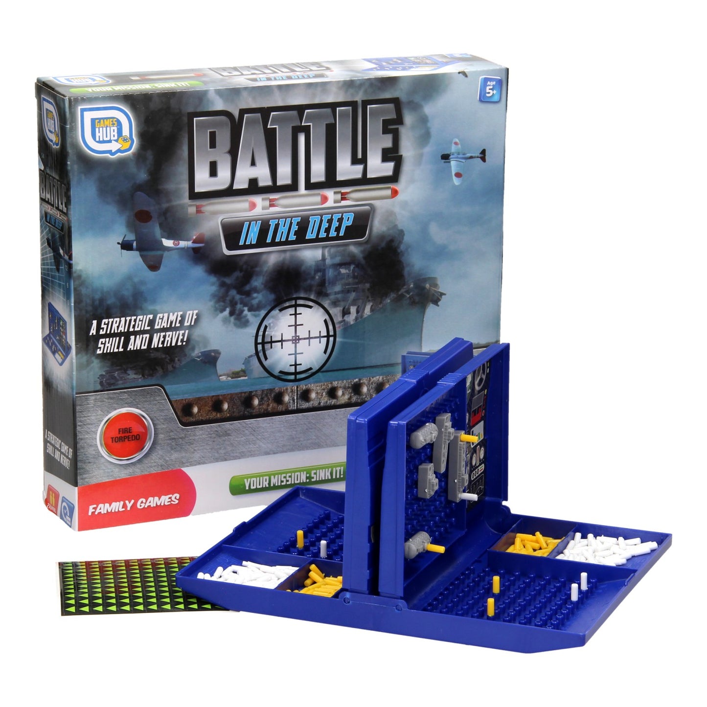 Bataille de jeu pour enfants dans les profondeurs