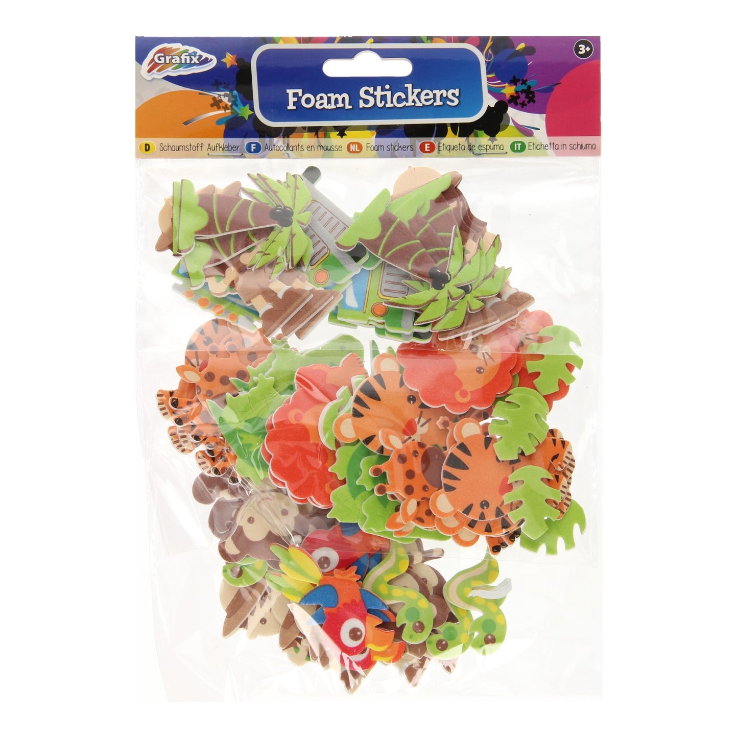 Creative Craft Group Foamstickers Jungle