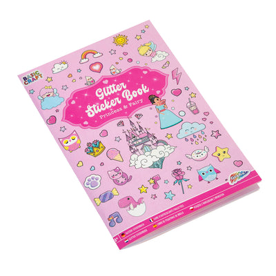 Creative Craft Group Glitter Stickerbook A5 Pink