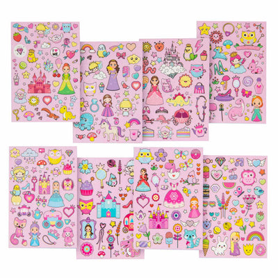 Creative Craft Group Glitter Stickerbook A5 Pink