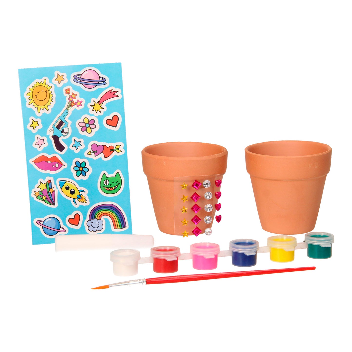 Décorez vos propres pots de fleurs