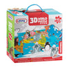 Puzzle 3D Animaux du monde (40x50cm)