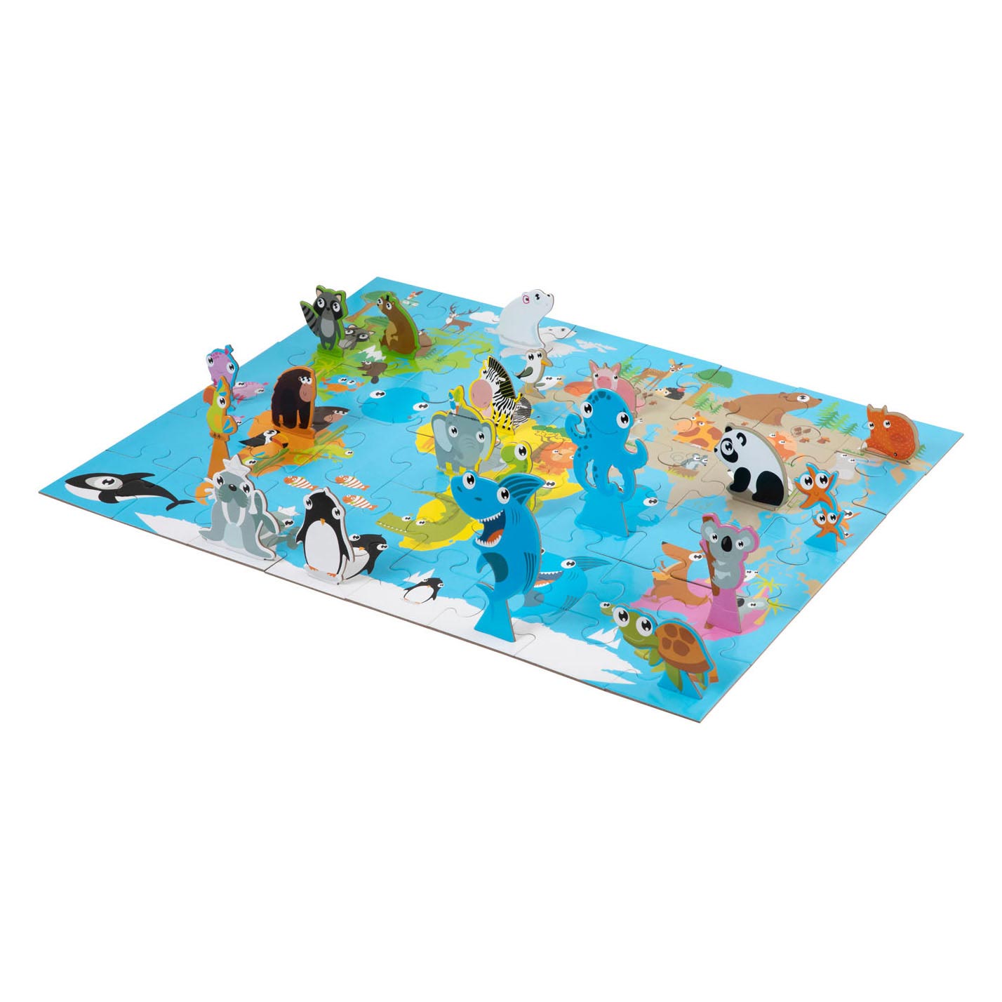 Puzzle 3D Animaux du monde (40x50cm)