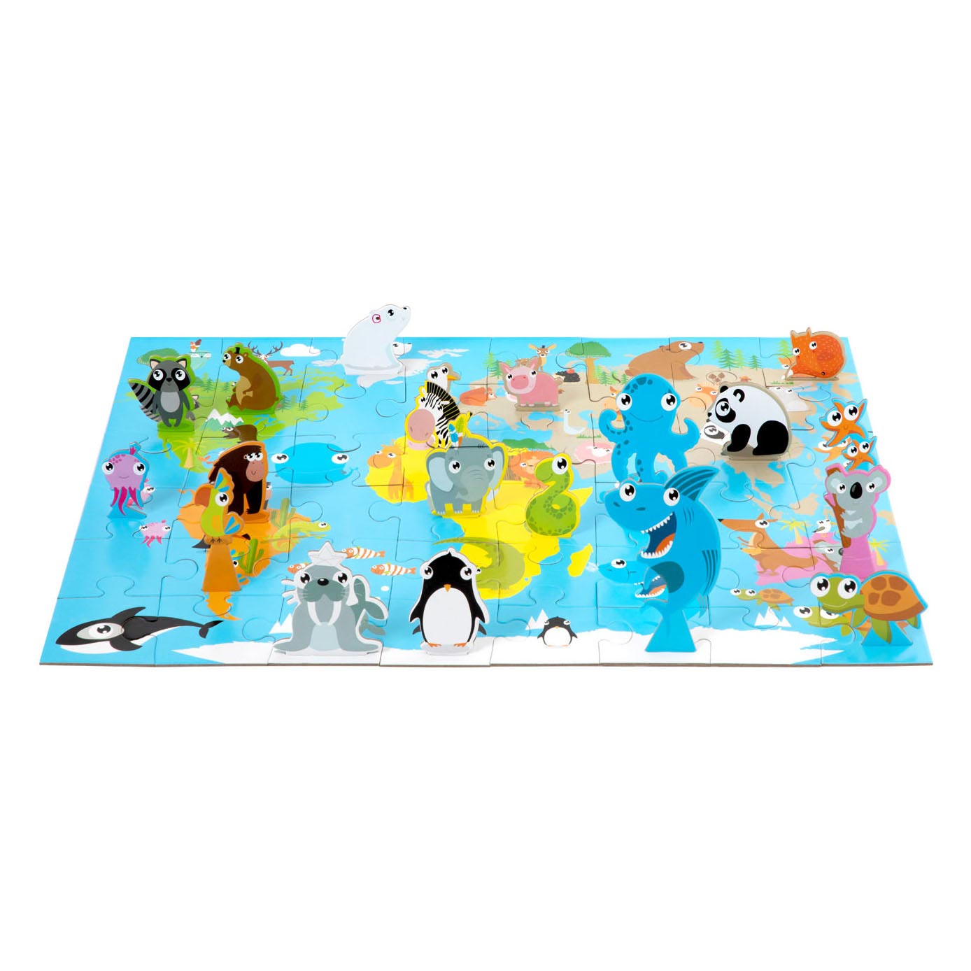 Puzzle 3D Animaux du monde (40x50cm)