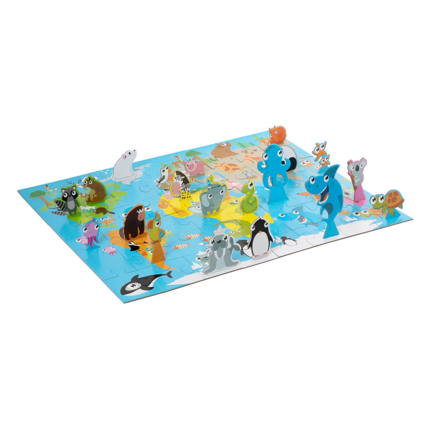 Puzzle 3D Animaux du monde (40x50cm)