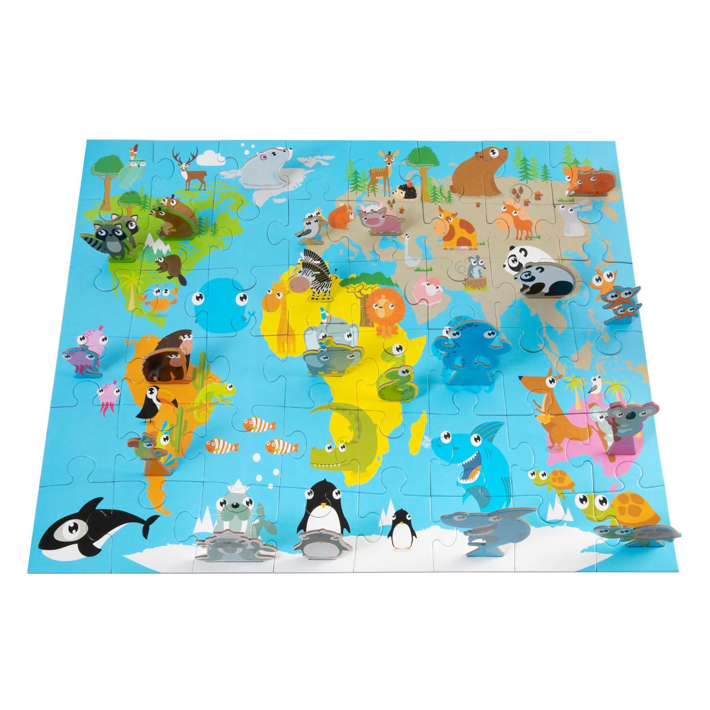 Puzzle 3D Animaux du monde (40x50cm)