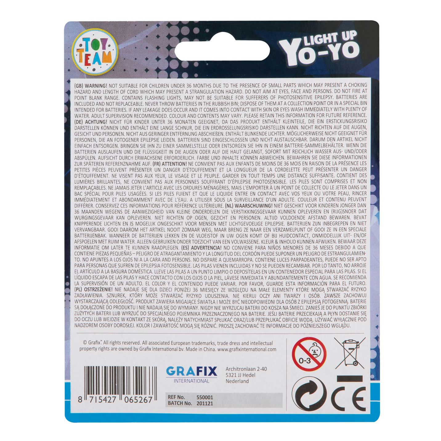 Groupe d'artisanat créatif yojo avec bleu clair