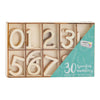 Creative Craft Group Houten Numbers, 30e.