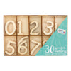Creative Craft Group Houten Numbers, 30e.