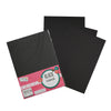 Creative Craft Group Hobby Cardboard noir A4, 10 feuilles