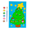Peinture de toile de Noël par numéro - arbre de Noël