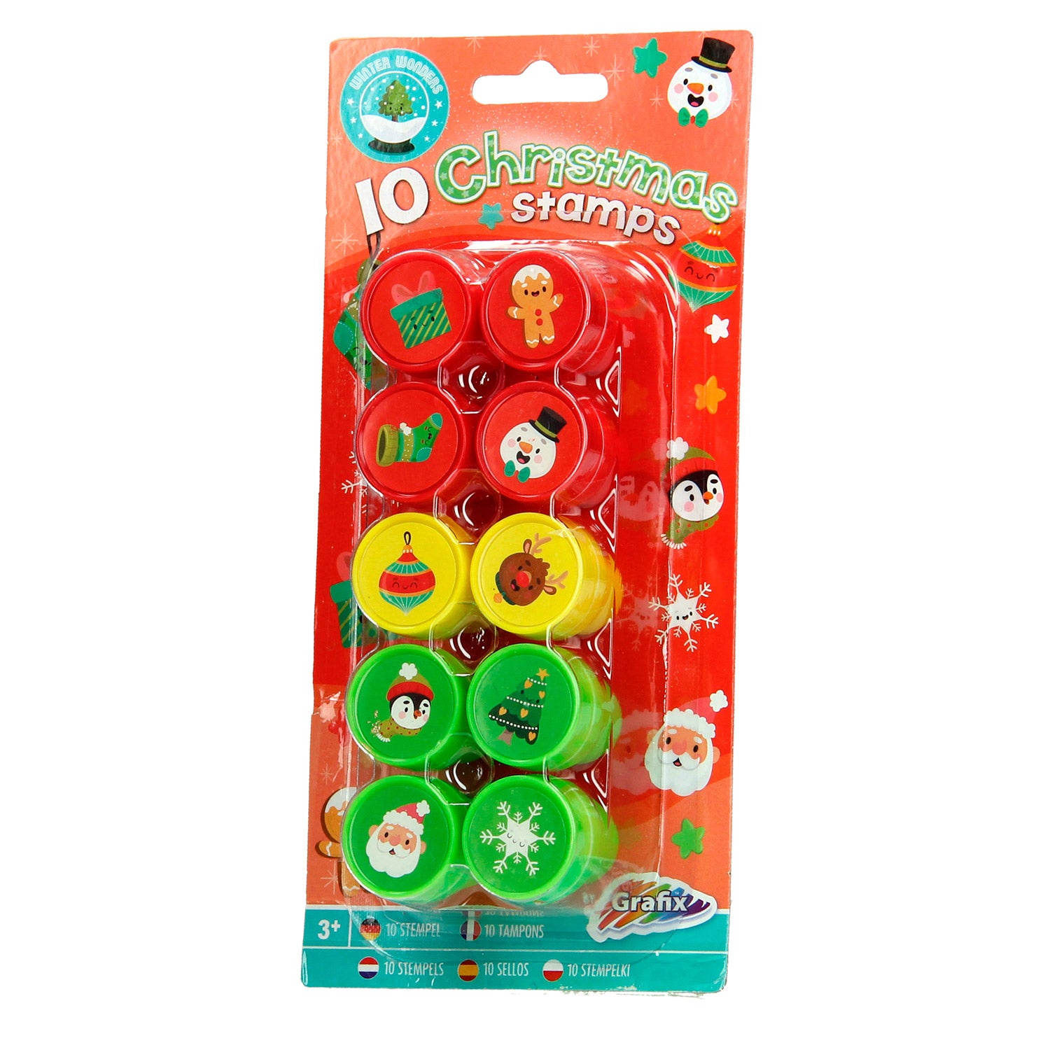 Tampons de Noël, 10dlg.