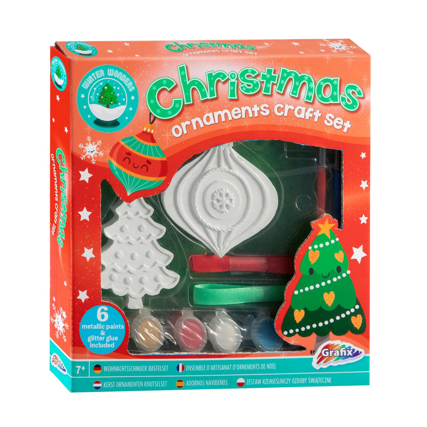 Ensemble d'artisanat d'ornements de Noël de Noël