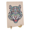Tiger de puzzle en bois unique, 130e.