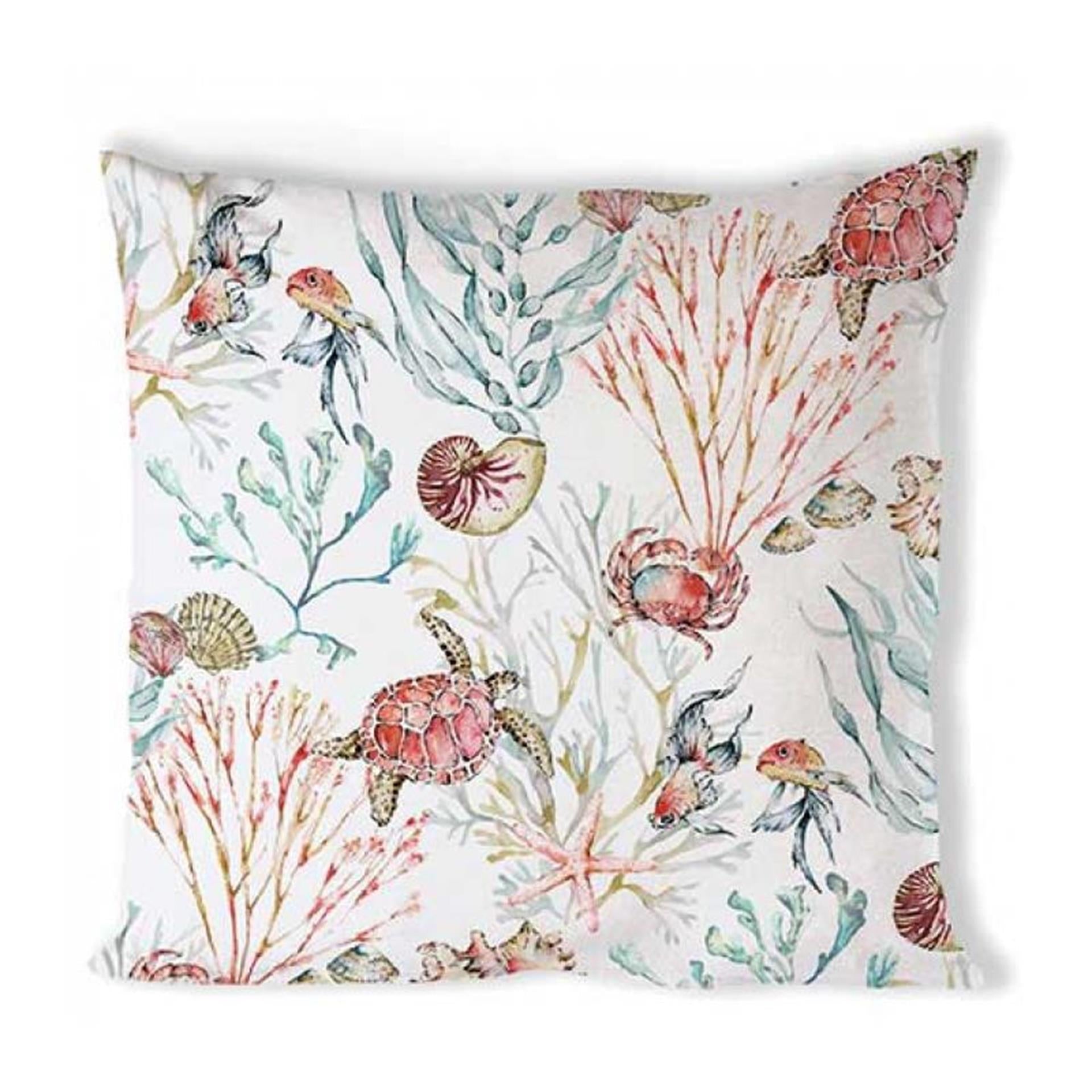 Housse de coussin Ambiente 40x40 cm animaux marins