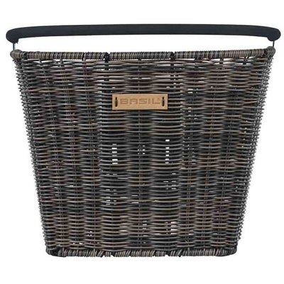 Basil Bremen Rattan Look KF - panier à vélo - avant - brun foncé