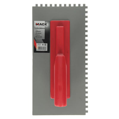 Mack 1004628 - truelle en plastique 140x280mm dentelée | 3 pièces