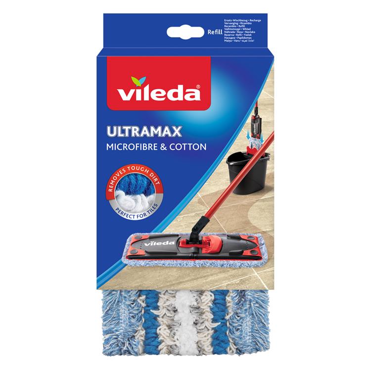 Vileda 1067298 - vadrouille en micro coton | 15 pièces