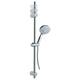 Tesa 1066811 - barre de douche spa avec pomme | 1 pièce