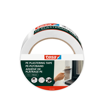 Tesa 1067558 - ruban de masquage, pe blanc 33 mètres 50 mm | 6 pièces