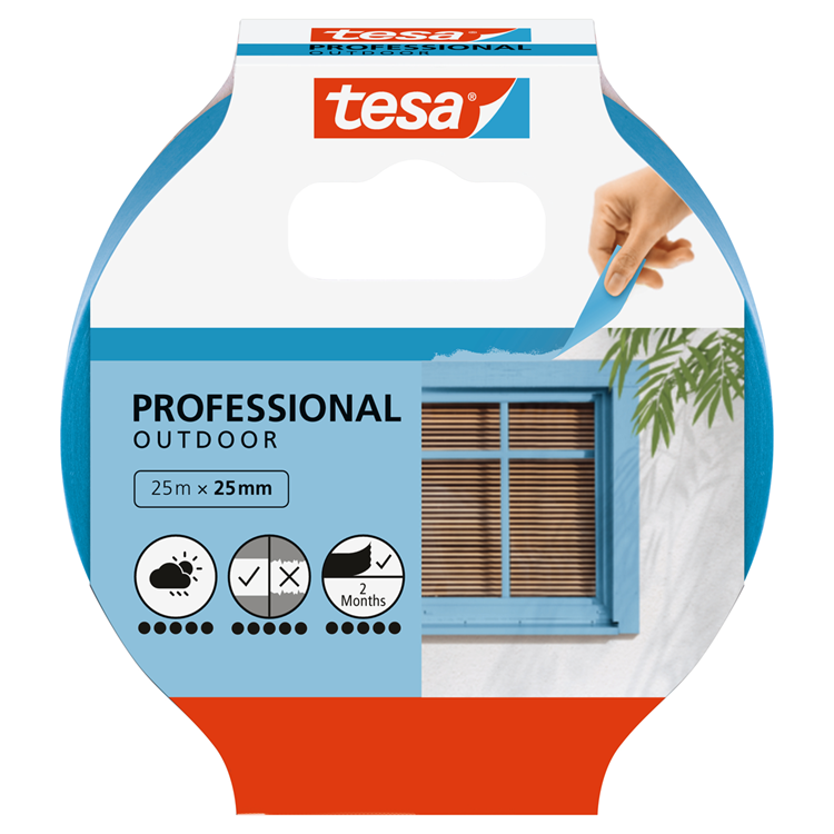 Tesa 1034992 - masquage préc extérieur 25mx25 | 1 pièce
