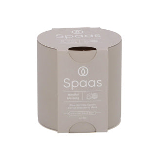 Spaas Glow Sgenced Candle 35H - Matin consciente