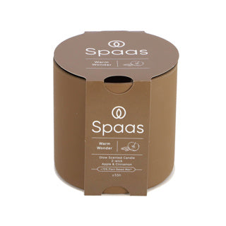 Spaas Glow Sgenced Candle 2 -Wiek 55H - Warm Wonder