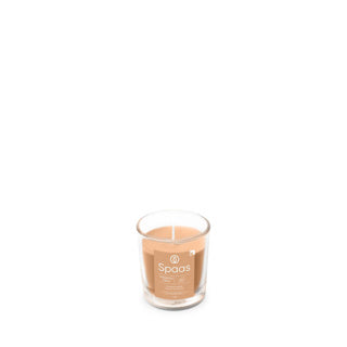 Spaas 1074415 - bougie parfumée Aube délicieuse 25h en verre transparent | 6 pièces