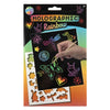 Creative craft group a5 cartes à gratter arc-en-ciel pailleté - 4 cartes à gratter
