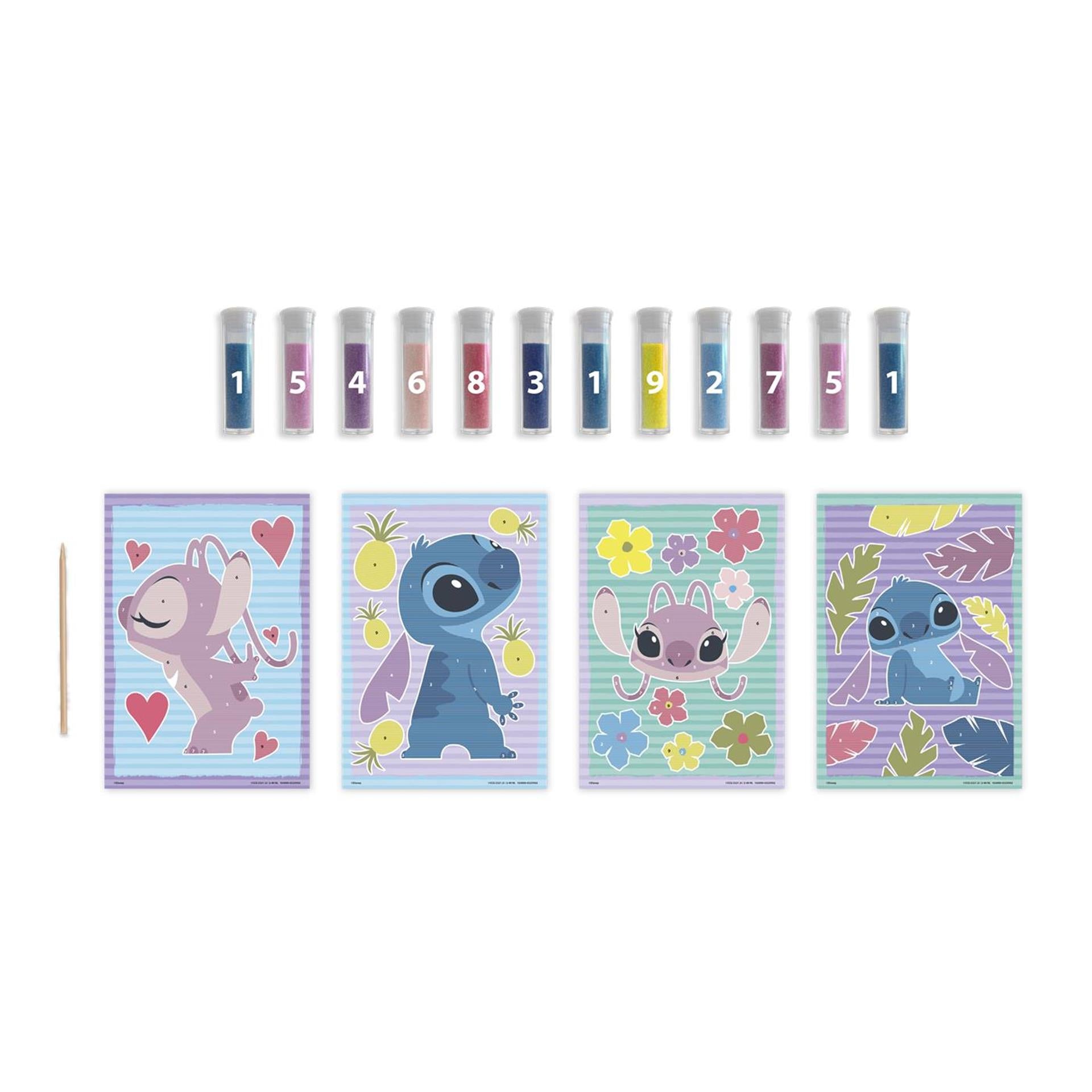 Peinture sur sable Disney Moxy Stitch