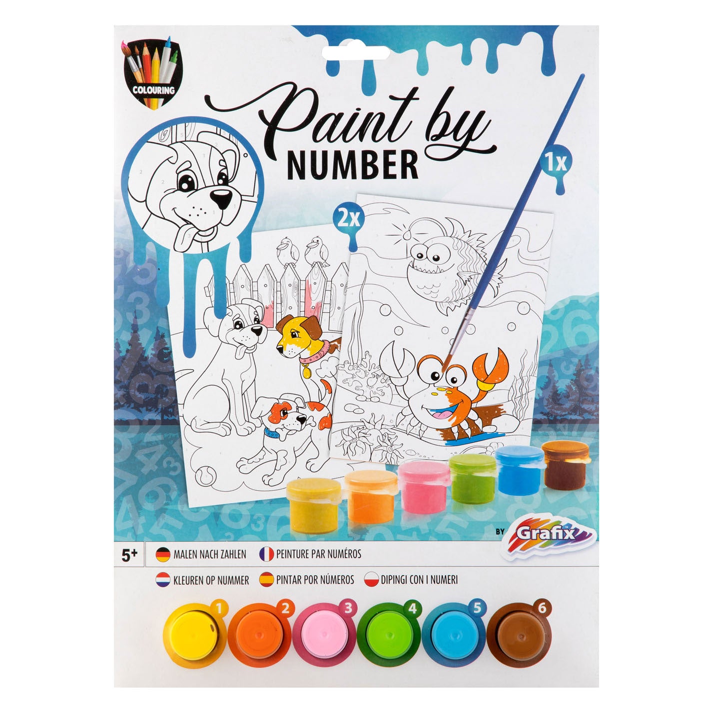 Grafix peinture au numéro Dieren