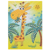 Artisanat de perles art - girafe