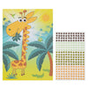 Artisanat de perles art - girafe
