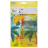 Artisanat de perles art - girafe