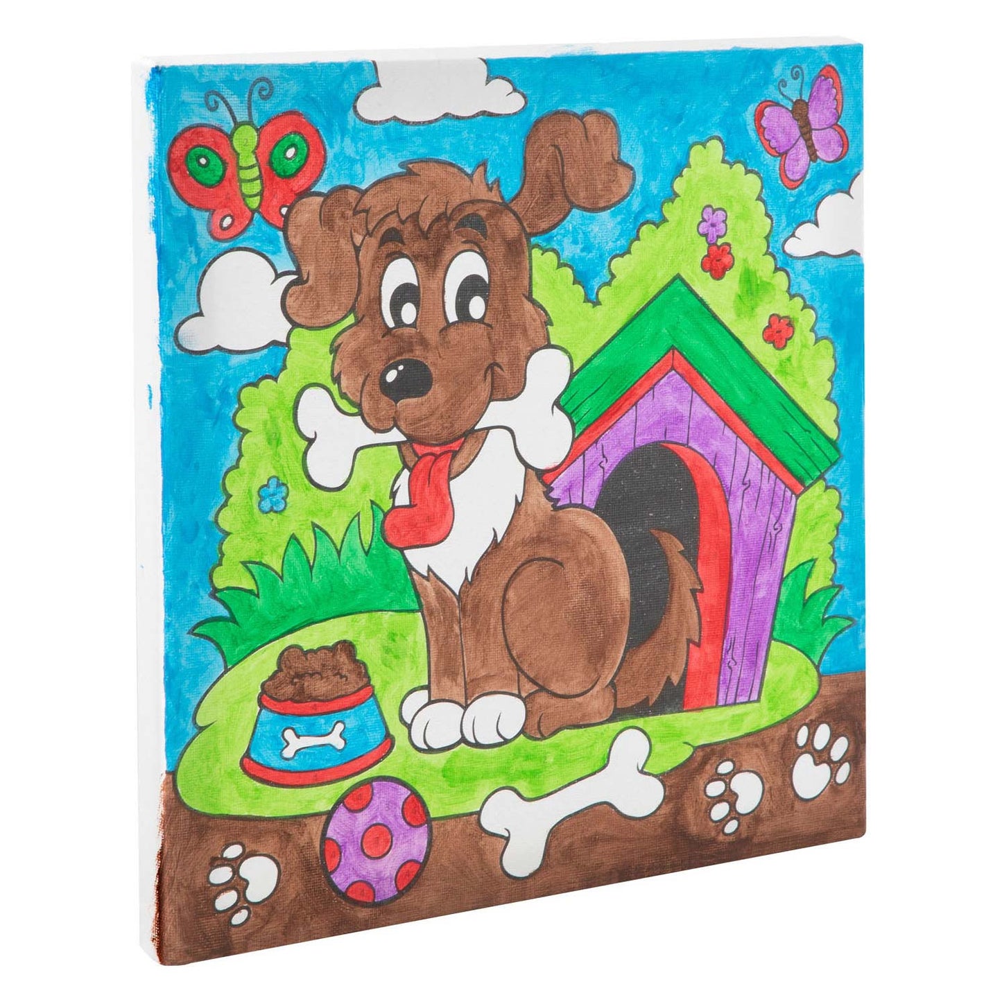 Peinture par numéro - chien en hok
