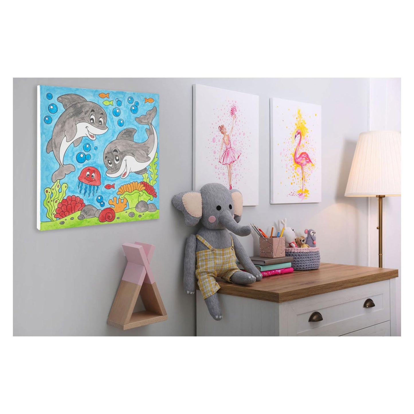 Peinture par numéro - Dolphins