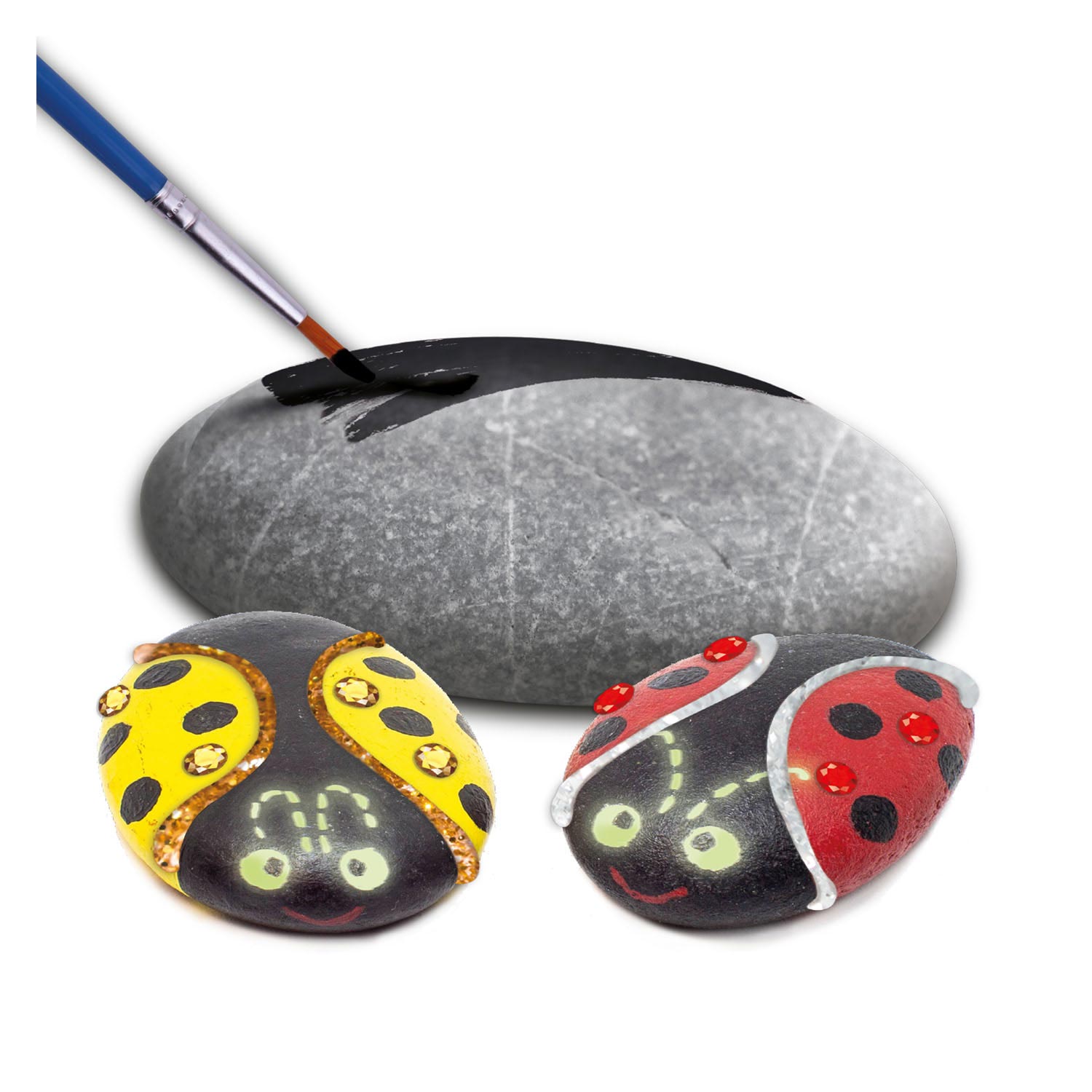 Grafix Stones peinture lueur dans l'obscurité