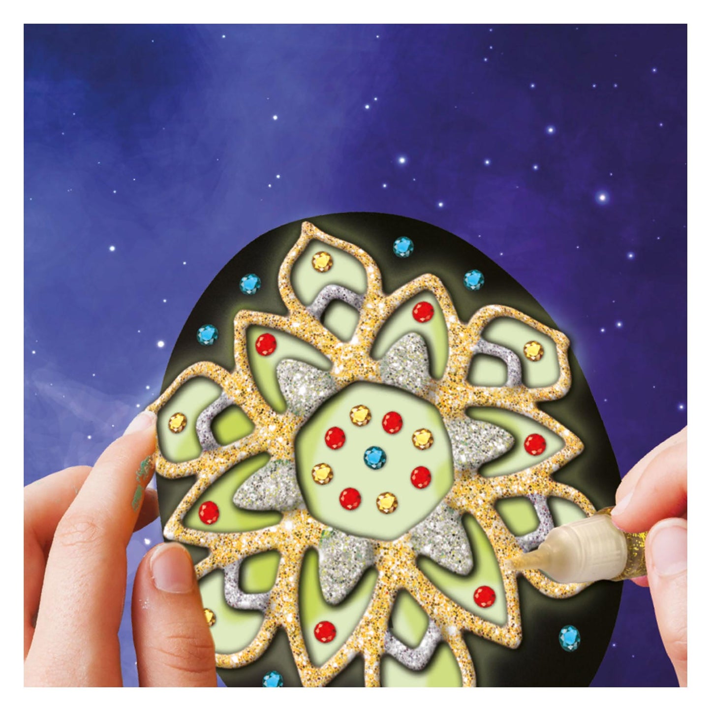 Grafix Stones peinture lueur dans l'obscurité