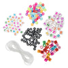 Faites vos propres bracelets - Perles de lettre