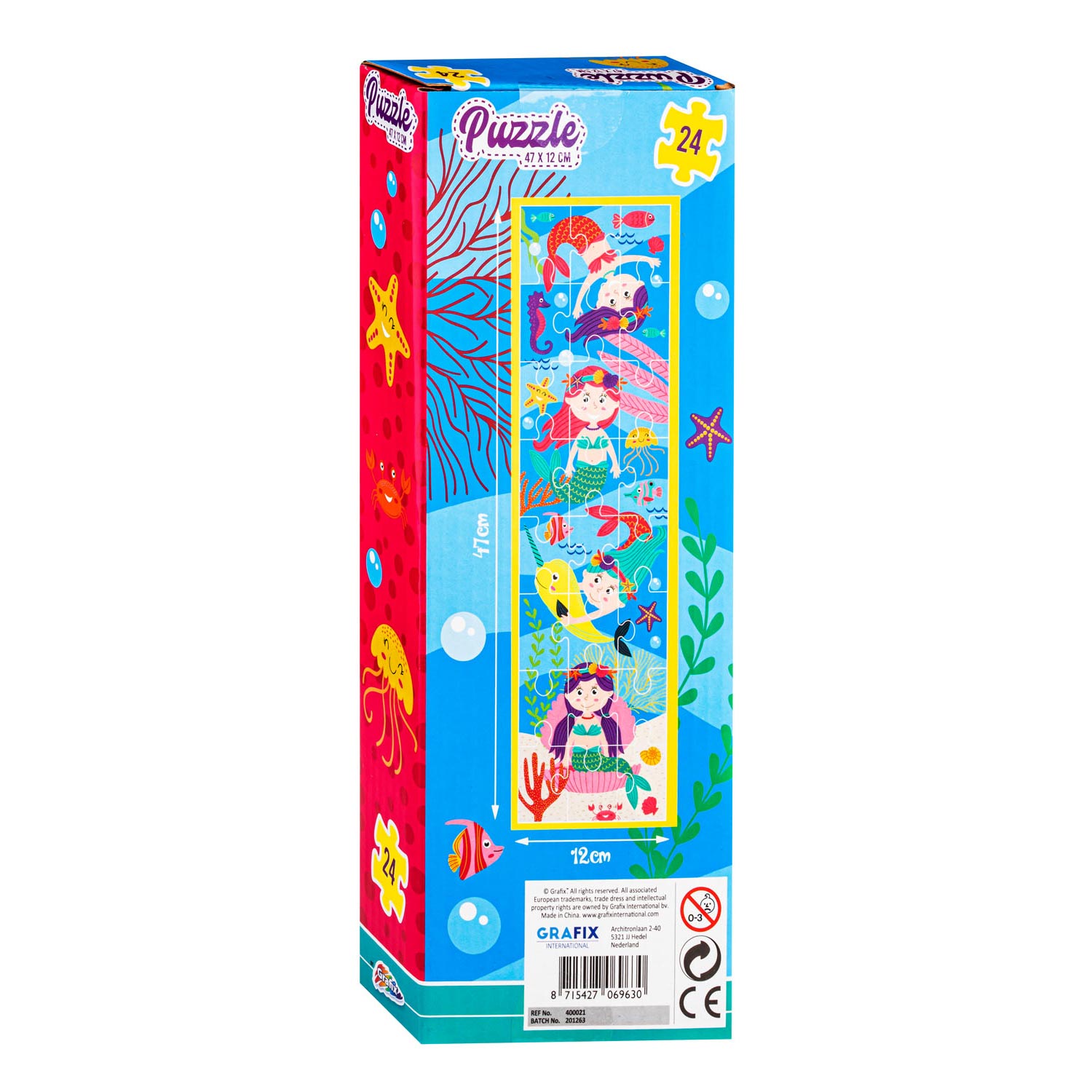 Tower Puzzle Sirène, 47x12cm