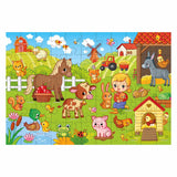 Grafix 3d Floor Puzzle Farm, 55e. - afbeelding 2