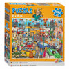Trafic comique de puzzle de ligne, 1000st.