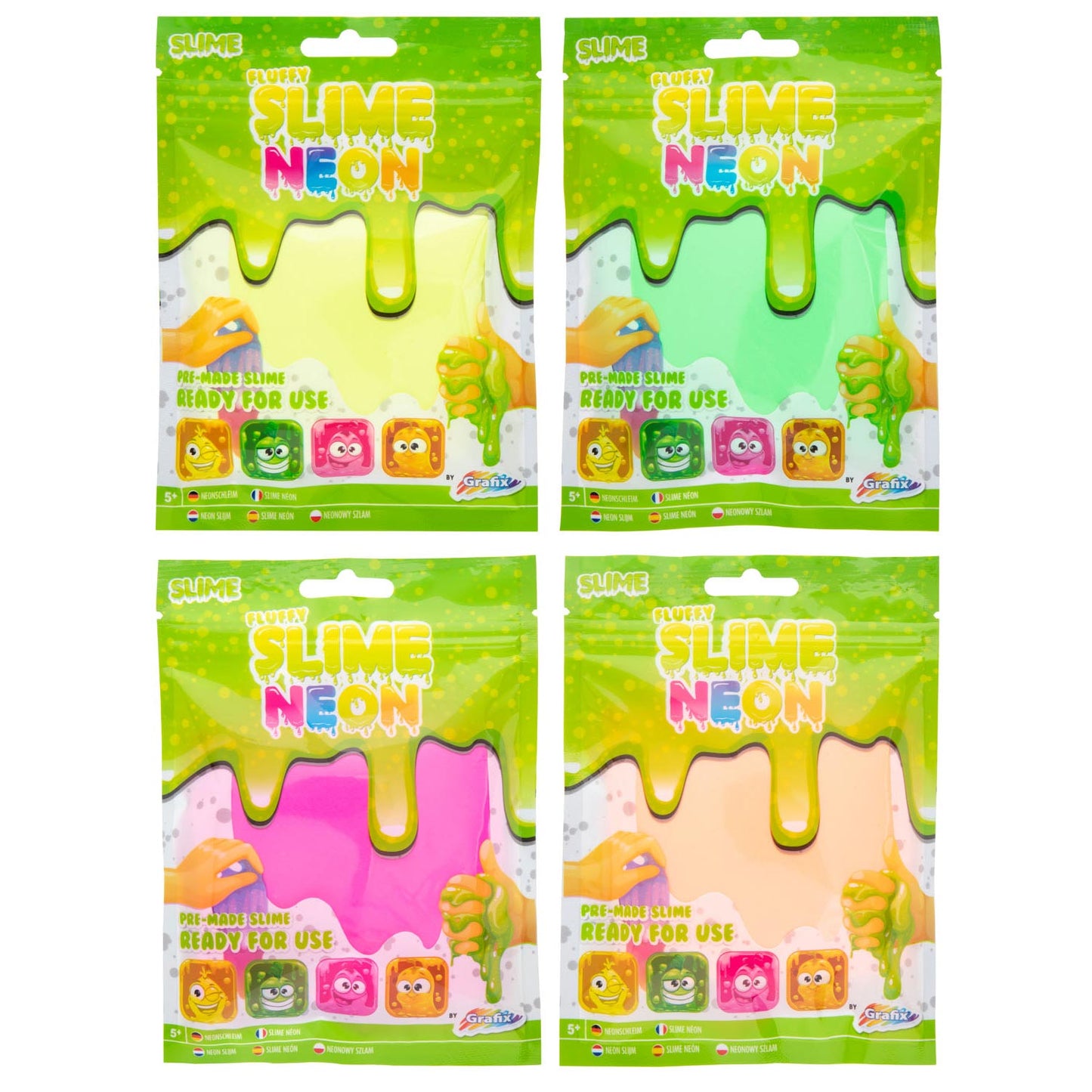 Slime moelleux néon Grafix