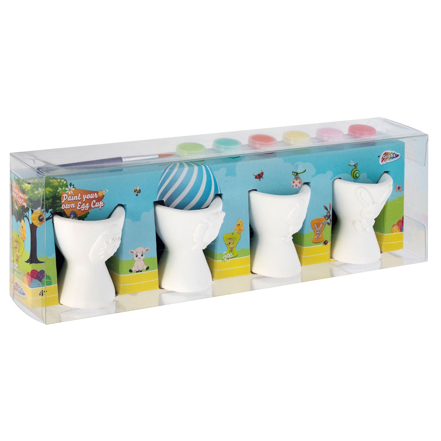 Grafix peint vos propres tasses d'oeufs, 4e.