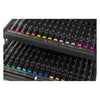 Nassau Fine Art Nassau Double Tip Markers in Houten Case, 36st.
