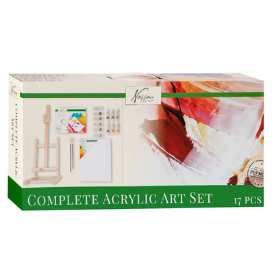 Nassau Fine Art Nassau Set acryl complet, 17dlg.